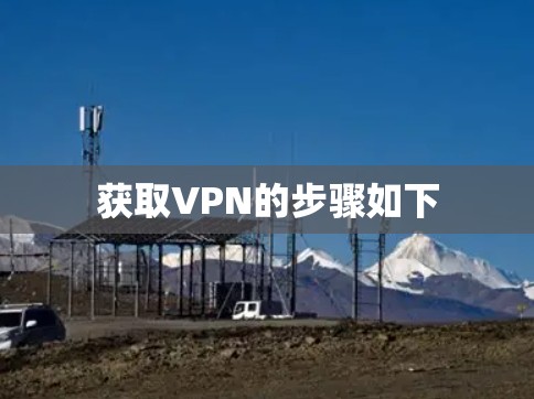 获取VPN的步骤如下 获取VPN的步骤如下