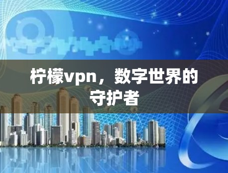 柠檬vpn,数字世界的守护者 柠檬vpn,数字世界的守护者