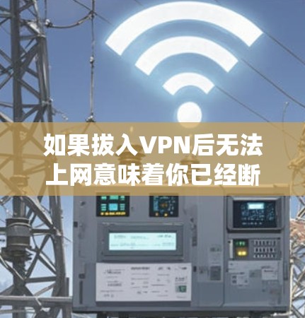 如果拔入VPN后无法上网意味着你已经断开了某个VPN服务，或者在断开服务后无法访问任何内容，可能是由于以下原因