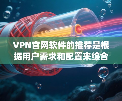 VPN官网软件的推荐是根据用户需求和配置来综合评价的。以下是一些 commonly used VPNs 和推荐的软件