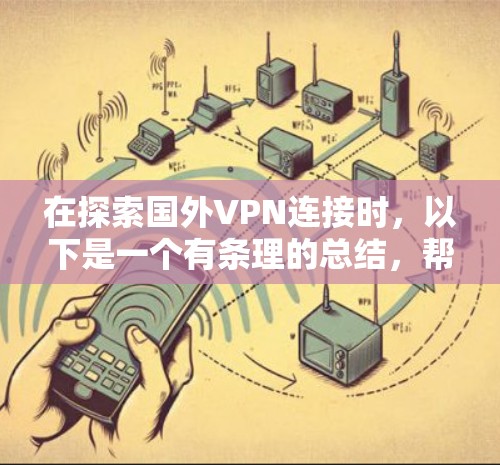 在探索国外VPN连接时,以下是一个有条理的总结,帮助您更好地理解和应用这些技术 在探索国外VPN连接时,以下是一个有条理的总结,帮助您更好地理解和应用这些技术