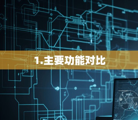 1.主要功能对比