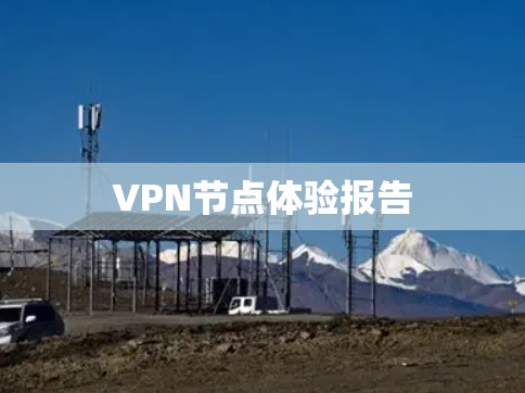 VPN节点体验报告 VPN节点体验报告