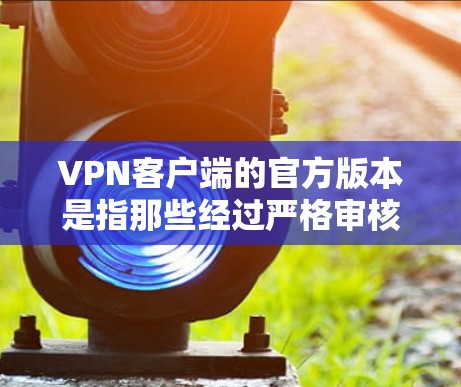 VPN客户端的官方版本是指那些经过严格审核、功能完善、用户友好的客户端，通常由开发者或第三方提供。以下是一些常见的官方版本及其特点