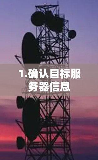 1.确认目标服务器信息 1.确认目标服务器信息