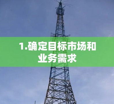 1.确定目标市场和业务需求